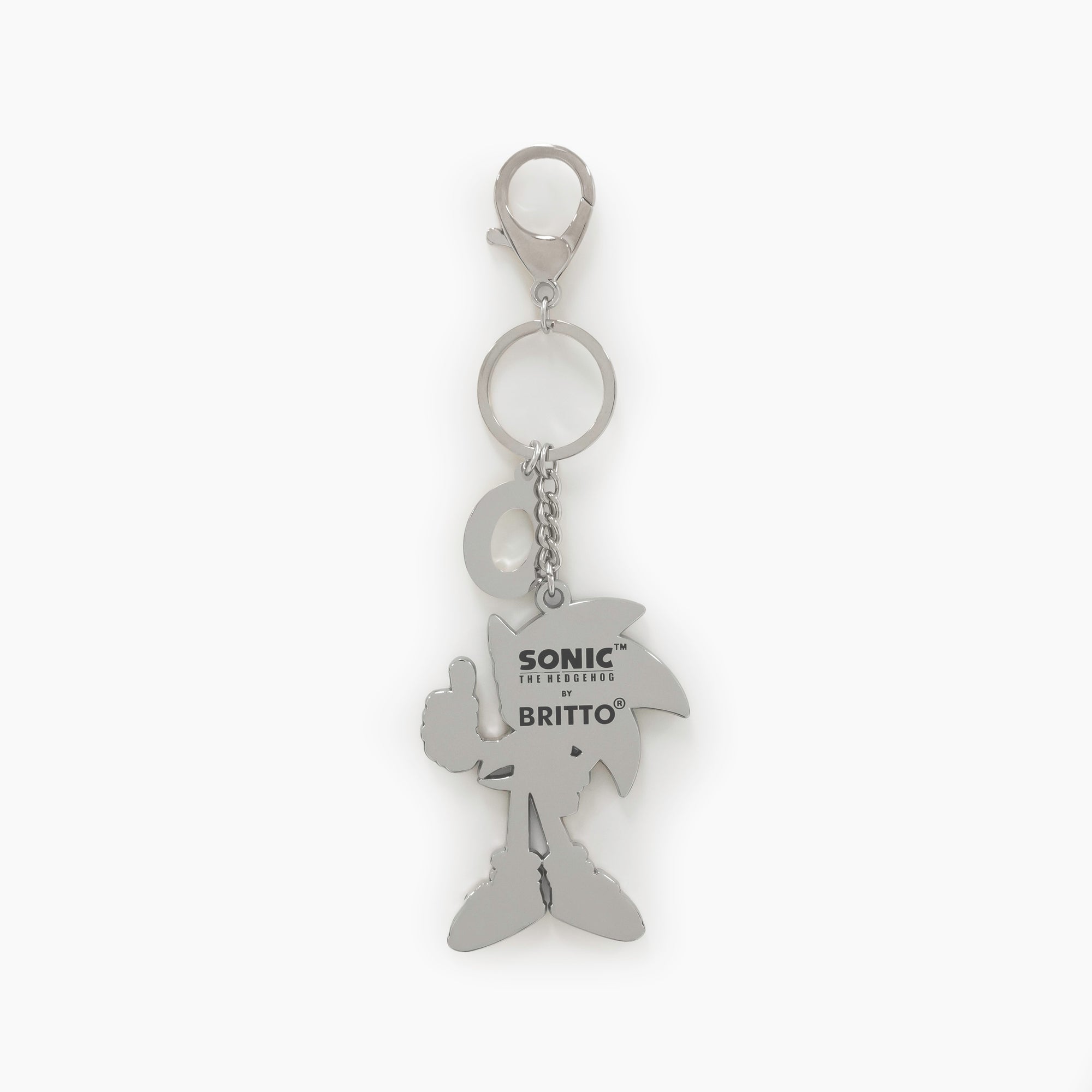 SONIC THE HEDGEHOGxBRITTO メタルキーホルダー ソニック Sonic Sega by Britto Keychain & Bag Charm - Shop Britto