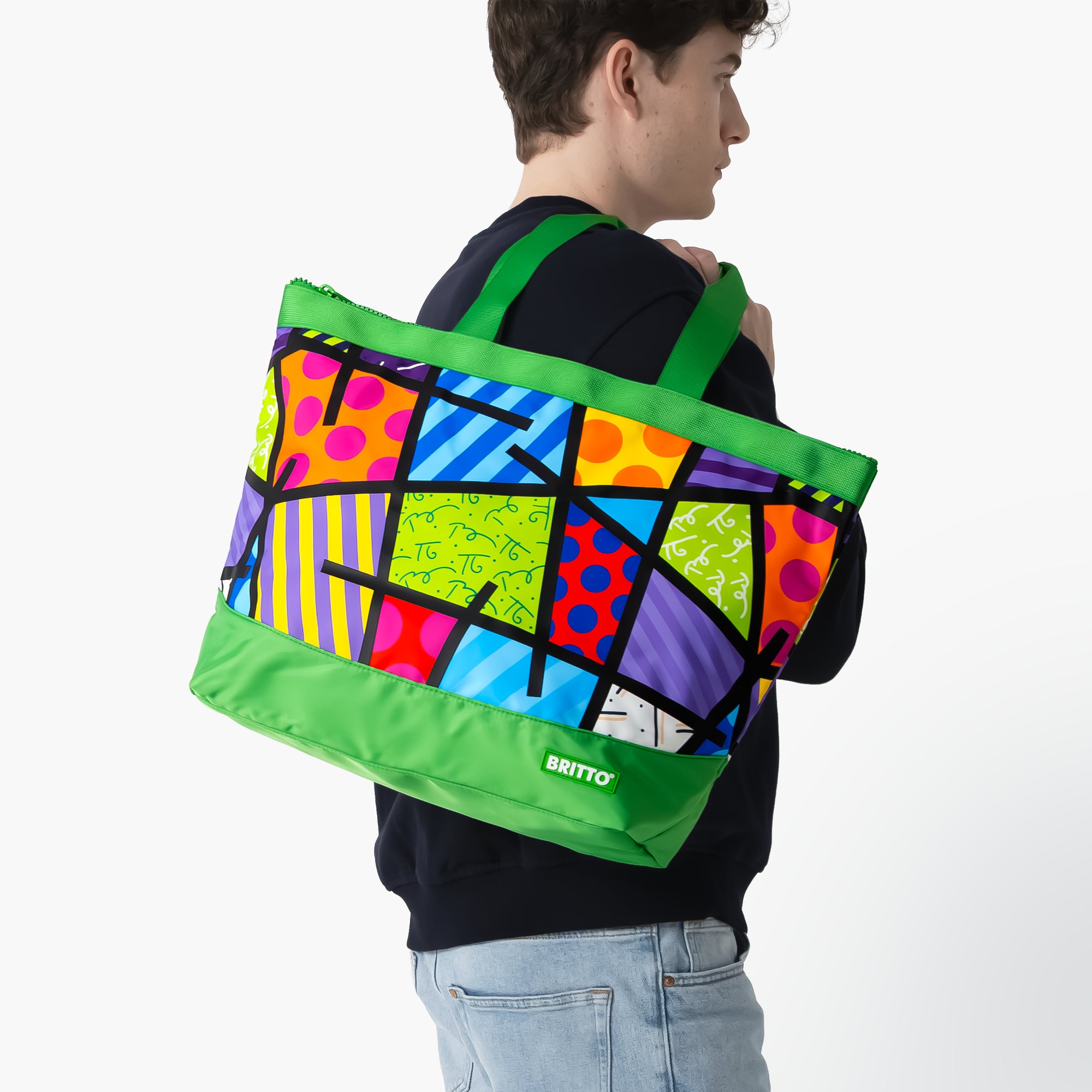 Green Landscape Britto Tote Bag - Shop Britto