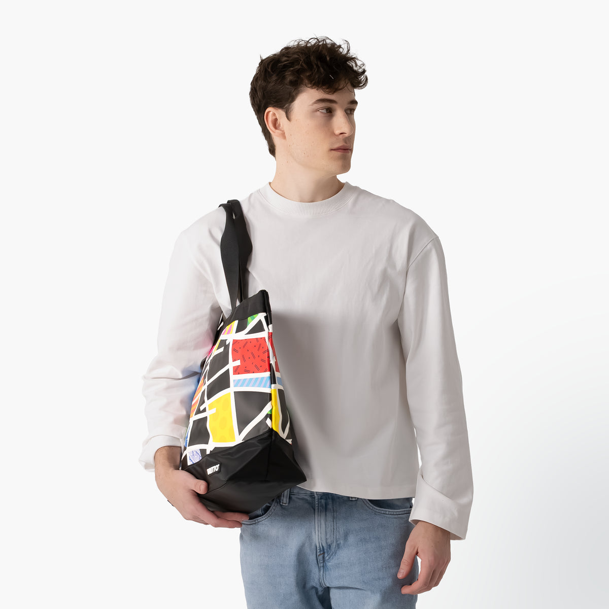 Midnight Landscape Britto Tote Bag