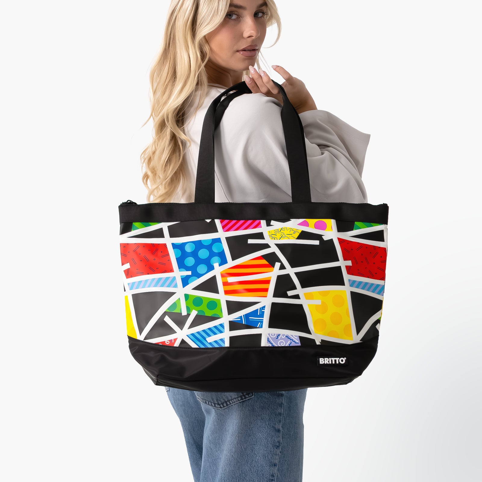 Midnight Landscape Britto Tote Bag