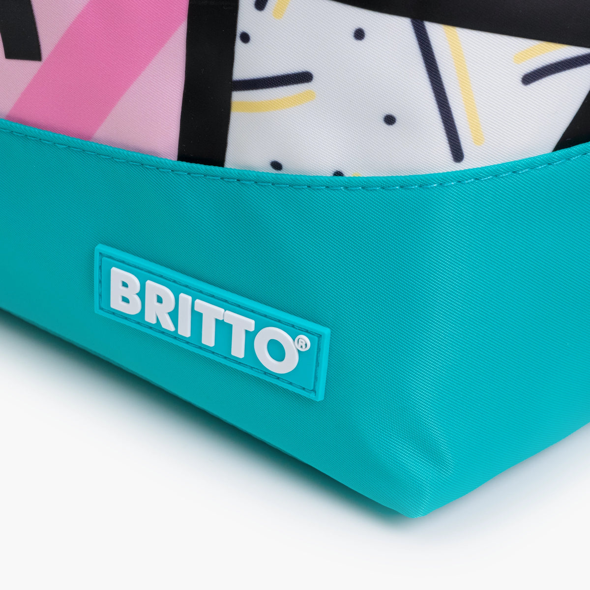 Pink Landscape Britto Tote Bag