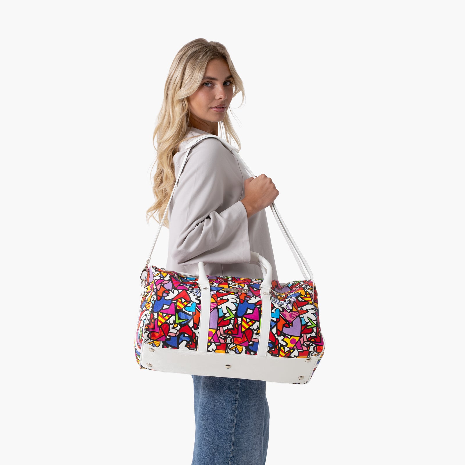 Colorful Alive Britto Duffle Bag