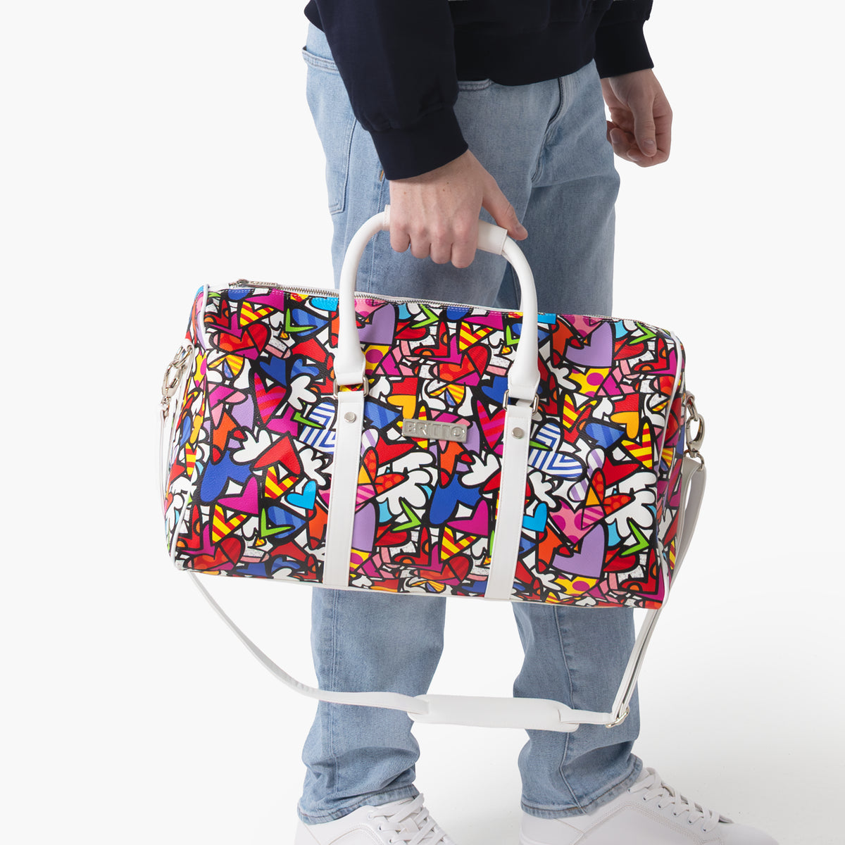 Colorful Alive Britto Duffle Bag