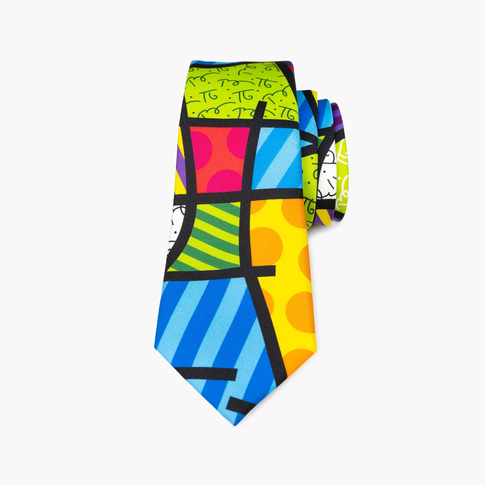 Green Landscape Britto Neck Tie