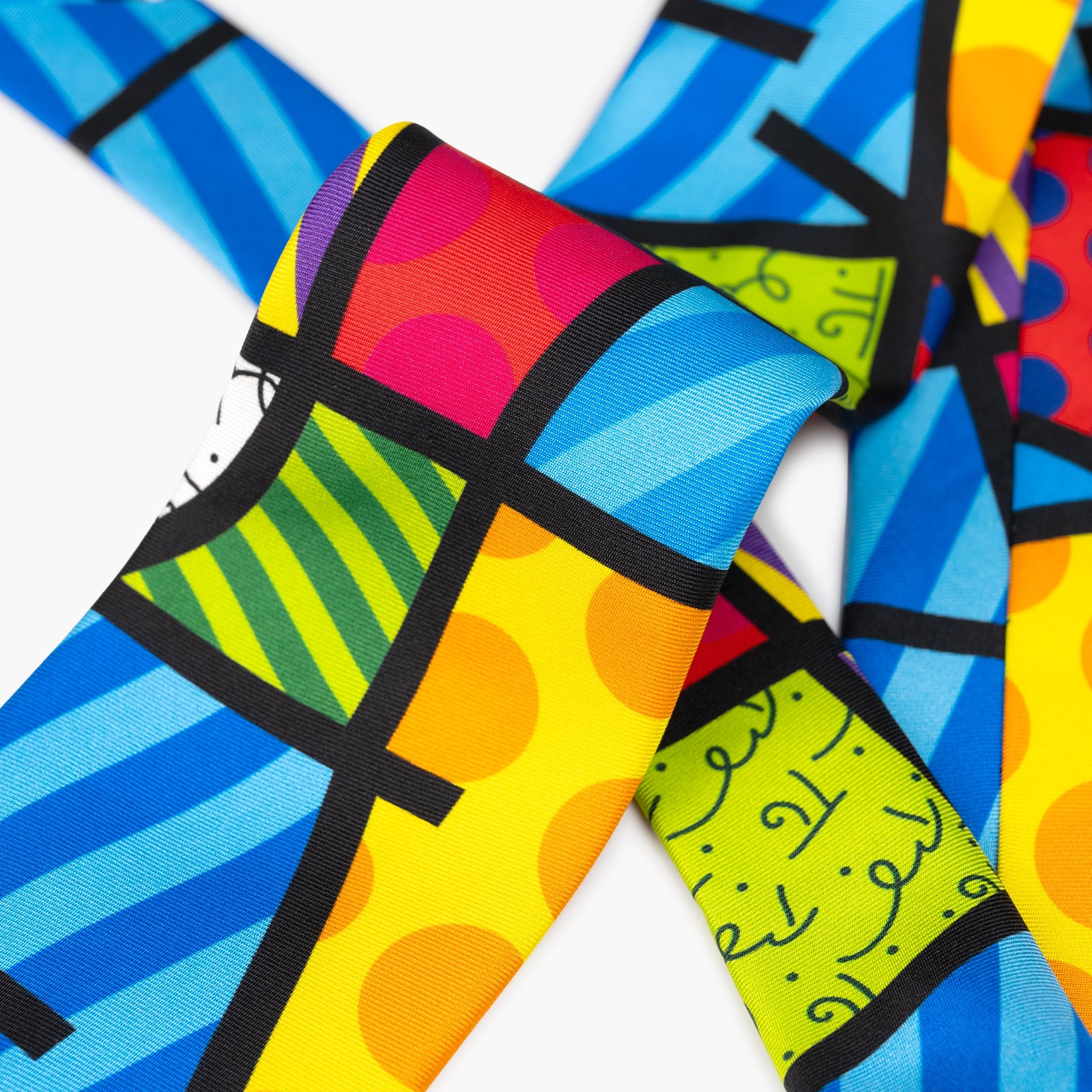 Green Landscape Britto Neck Tie
