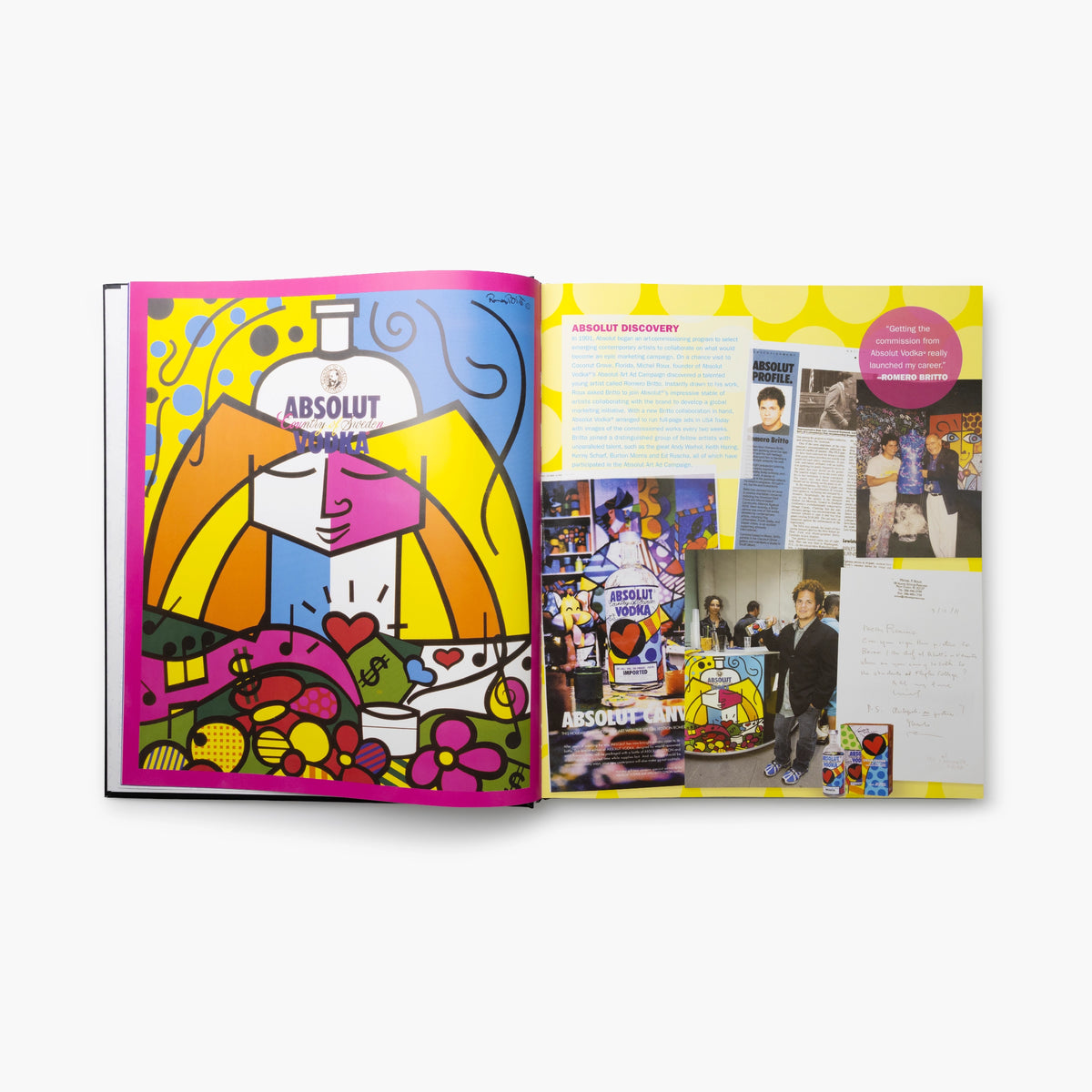 VIP Edition (Black) Britto Coffee Table Book