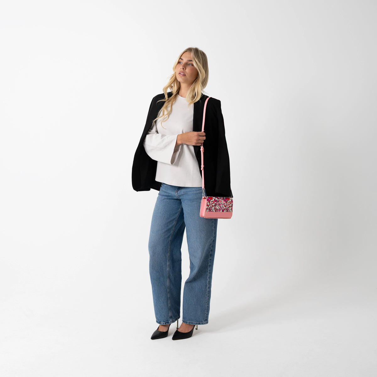 Alive Britto Eco Leather Crossbody Clutch