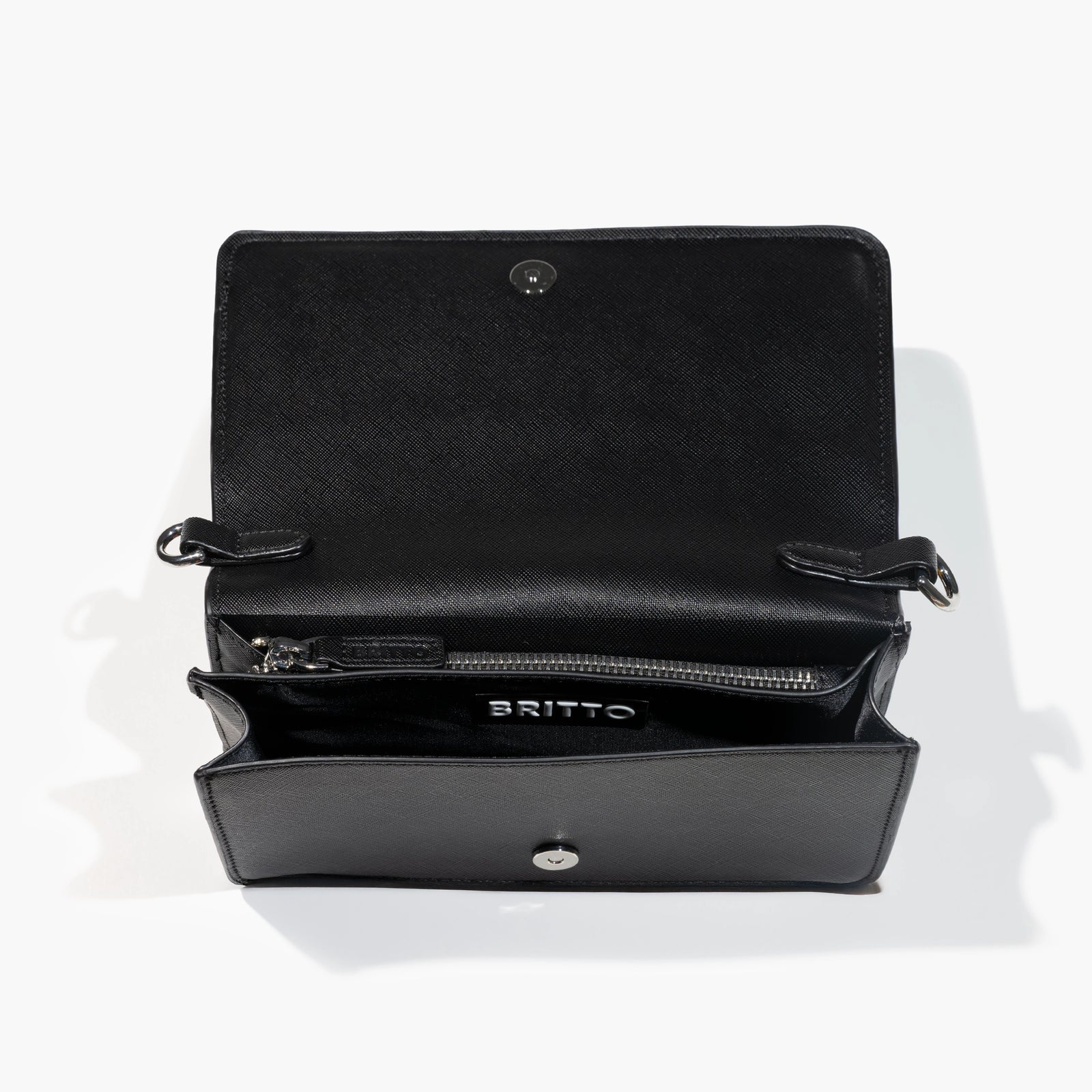 Botanical Garden Britto Eco Leather Crossbody Clutch