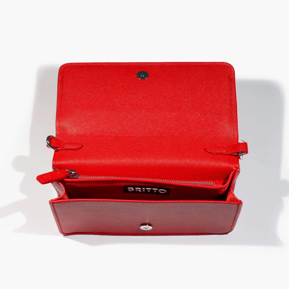 Love Burst Britto Eco Leather Crossbody Clutch