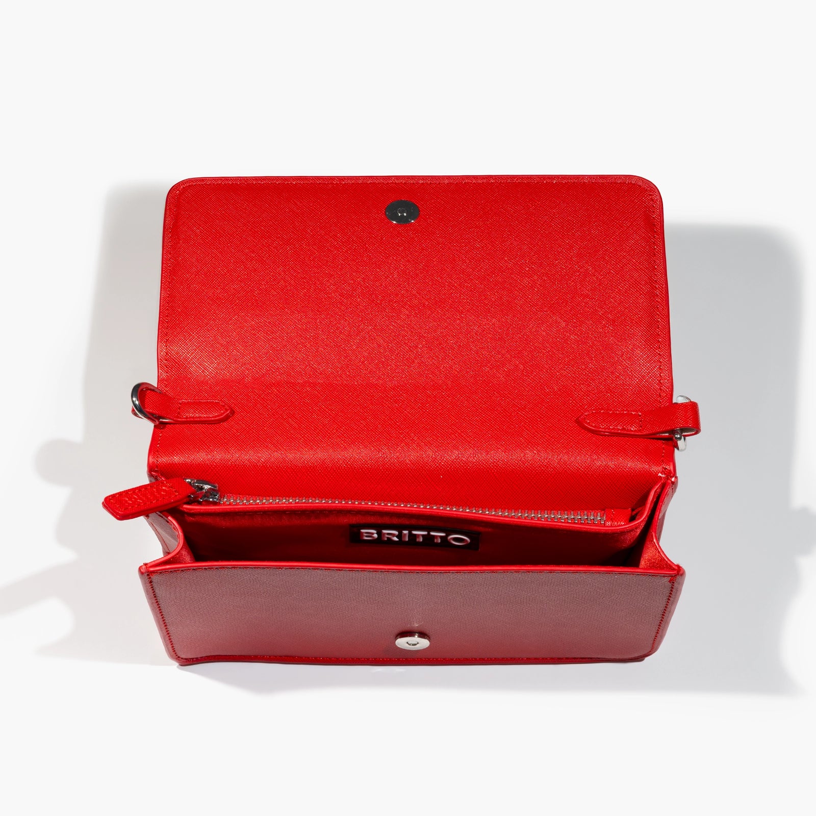 Love Burst Britto Eco Leather Crossbody Clutch