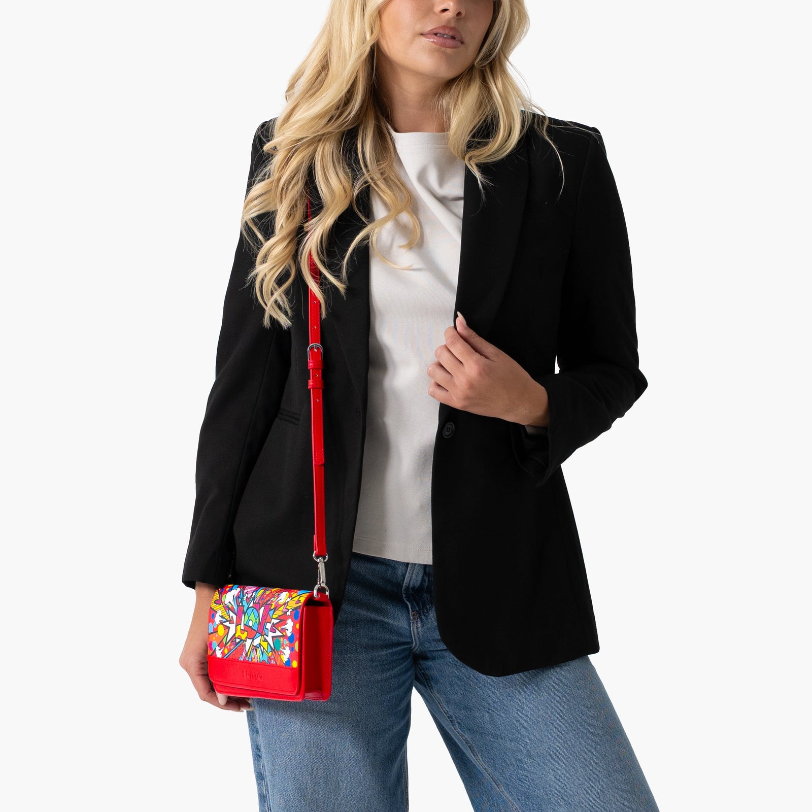 Love Burst Britto Eco Leather Crossbody Clutch