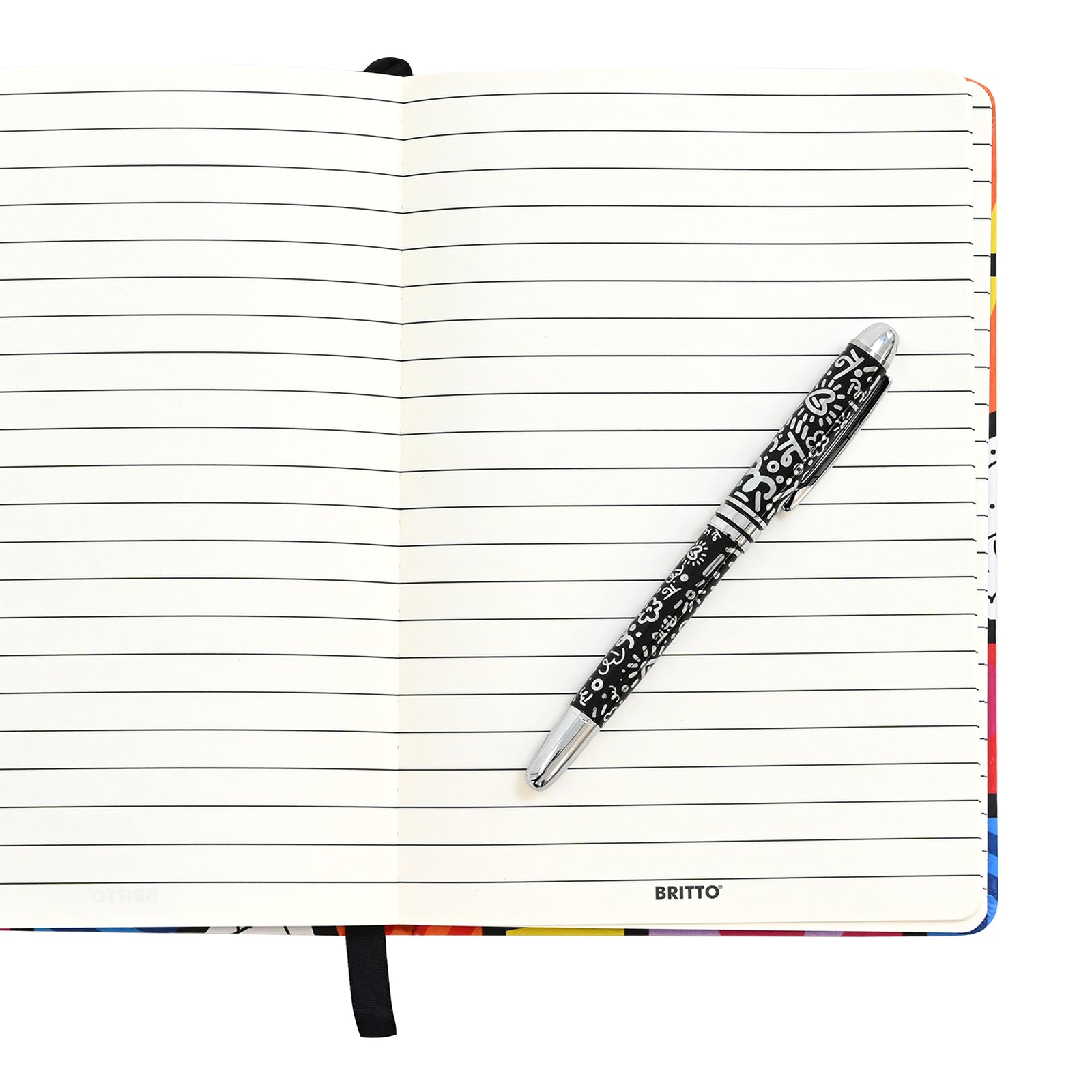 BRITTO® Roller Ball Pen - Graffiti Holographic