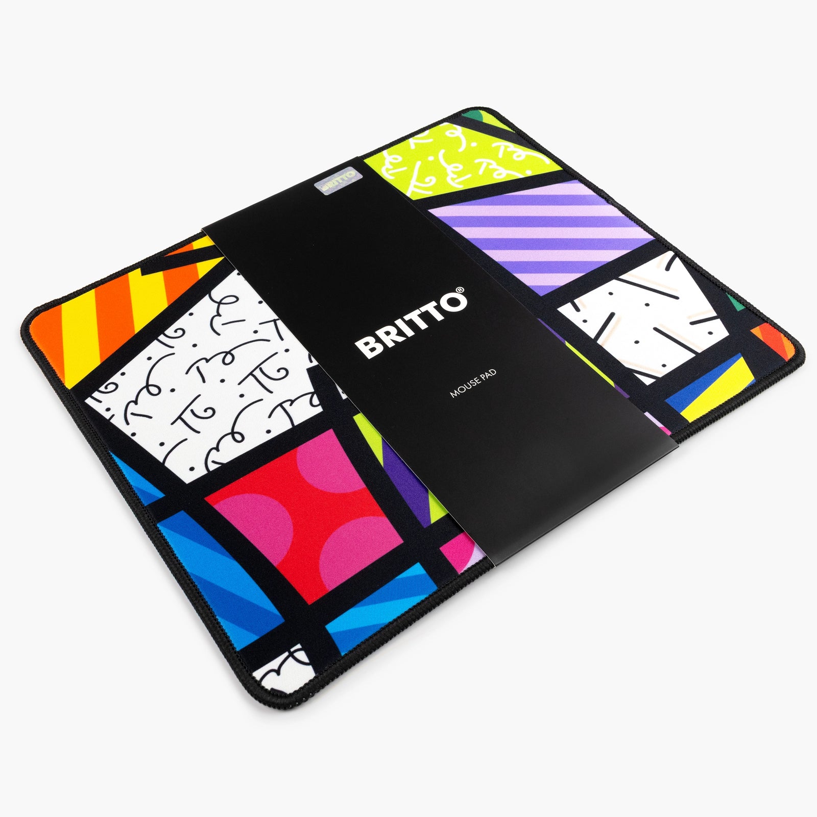 Colorful Landscape Britto Mouse Pad