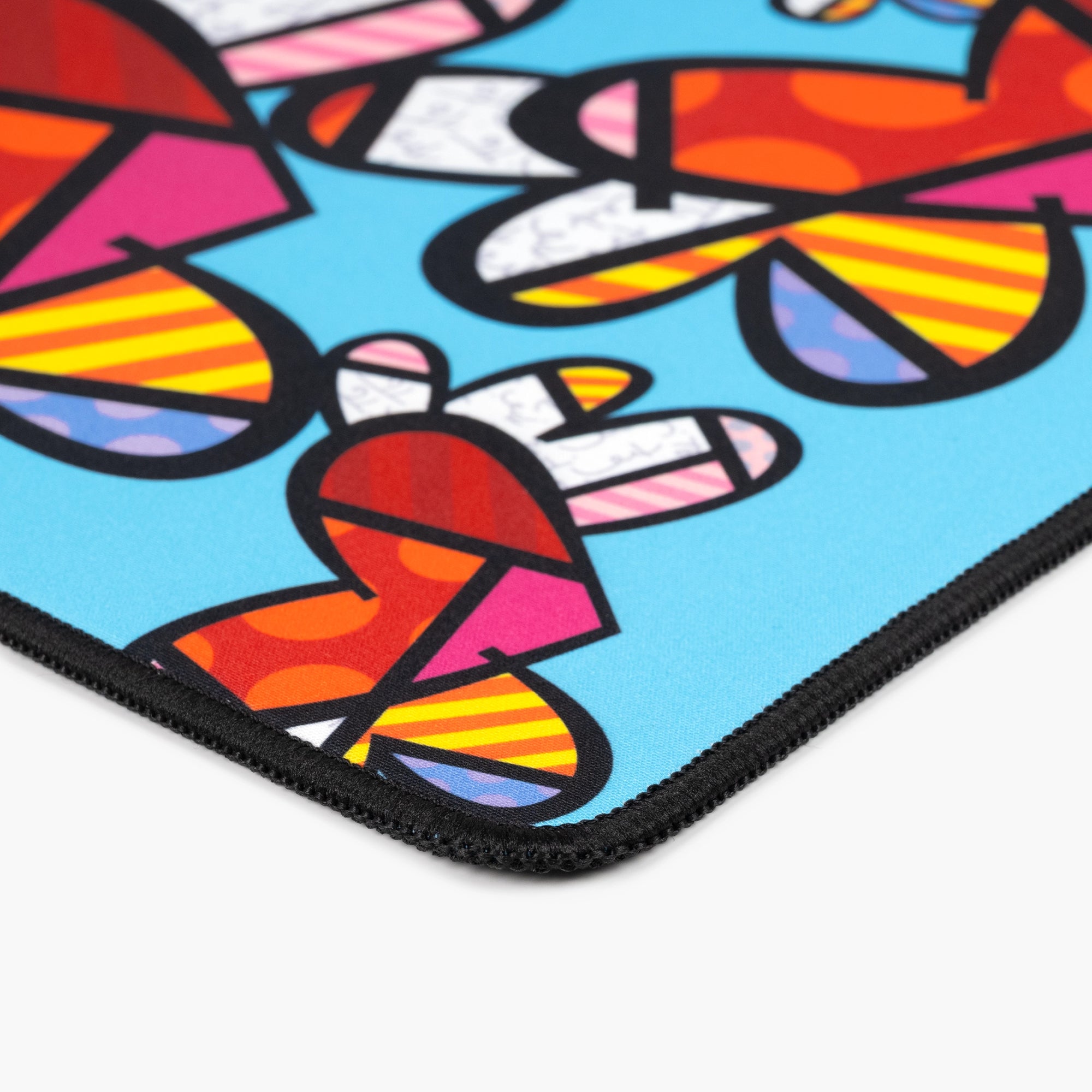 BRITTO Love Bear ハート マルチカラー 2ND EDITION Britto Limited Edition Bear Figurine: LOVE - Artreco