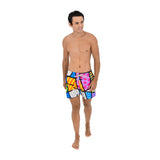 Limited Edition - BRITTO®  Shorts - COLORFUL LANDSCAPE - MEN