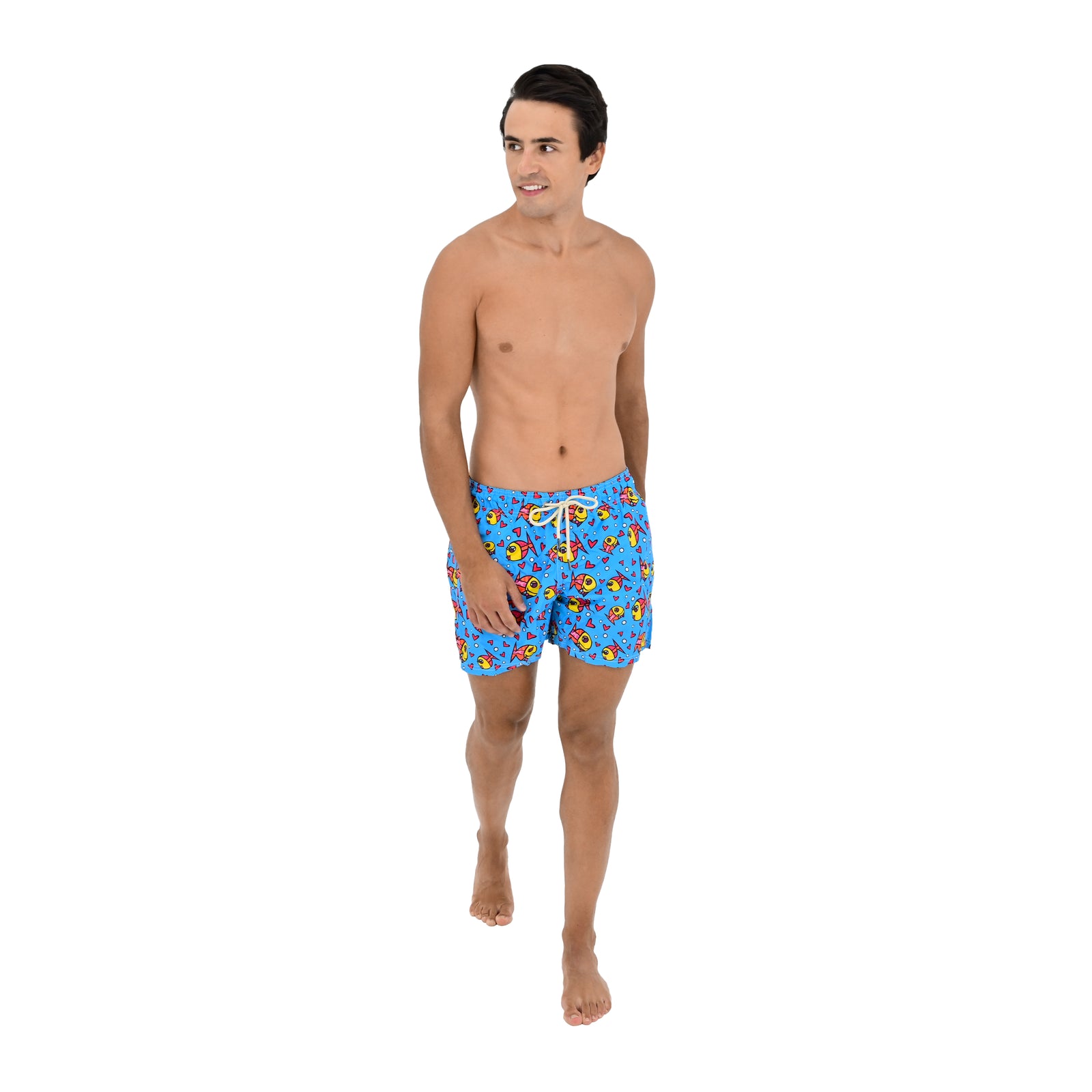 Romero Britto limited edition britto shorts deeply  contemporary pop art piece