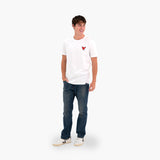 BRITTO® T Shirt - Red Heart White - (Men)
