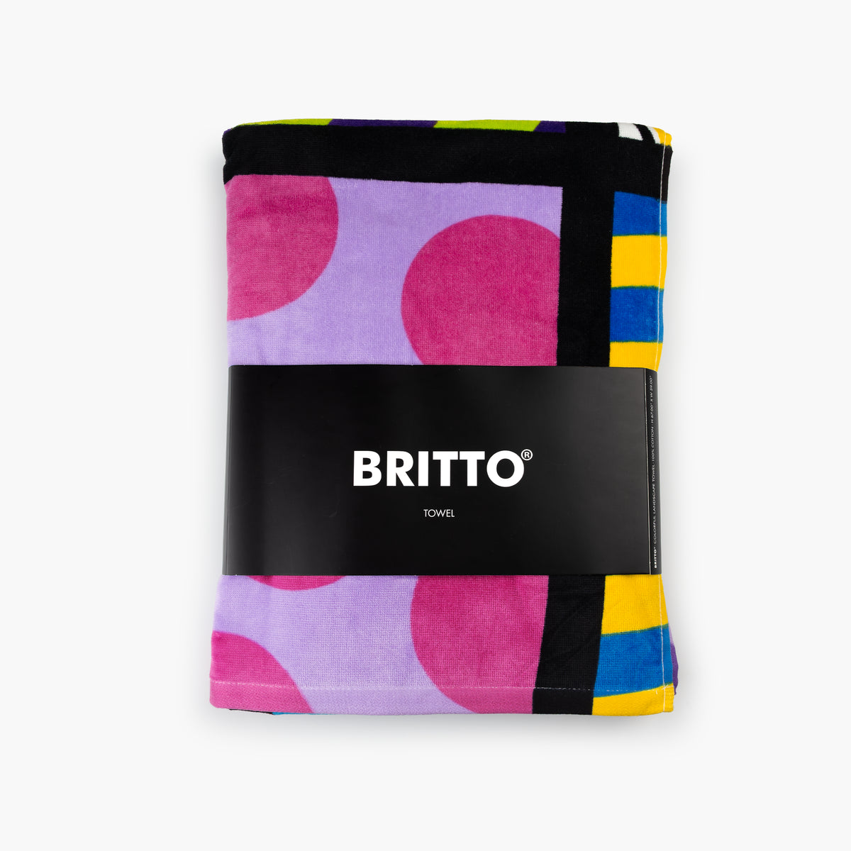 Colorful Landscape Britto XL Luxury Beach Towel