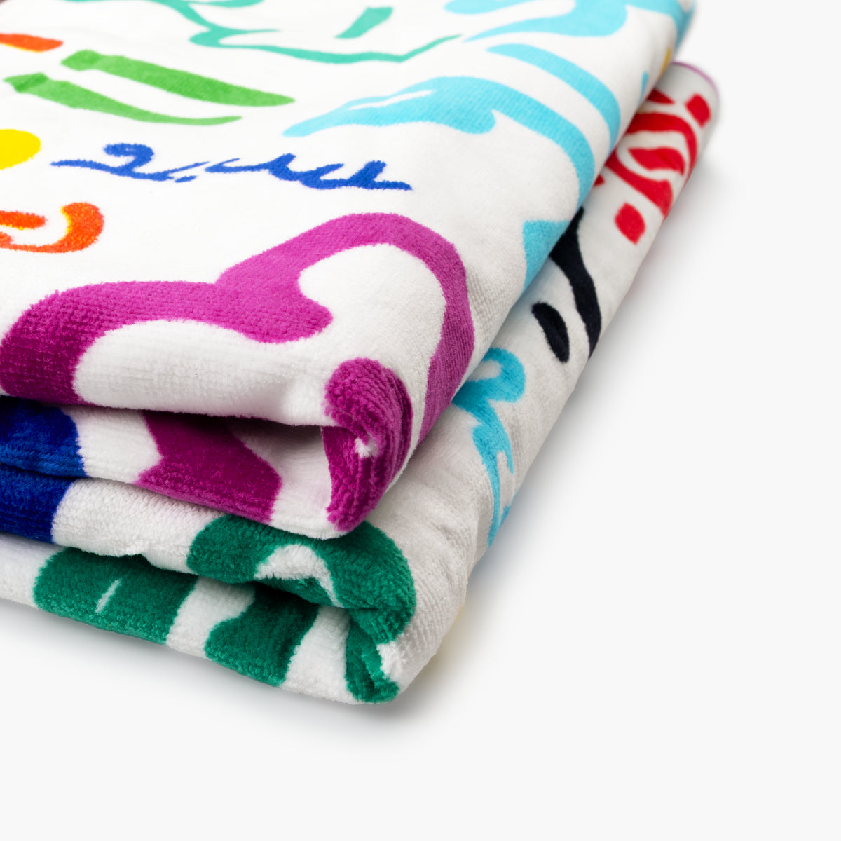 Graffiti Color Britto XL Luxury Beach Towel