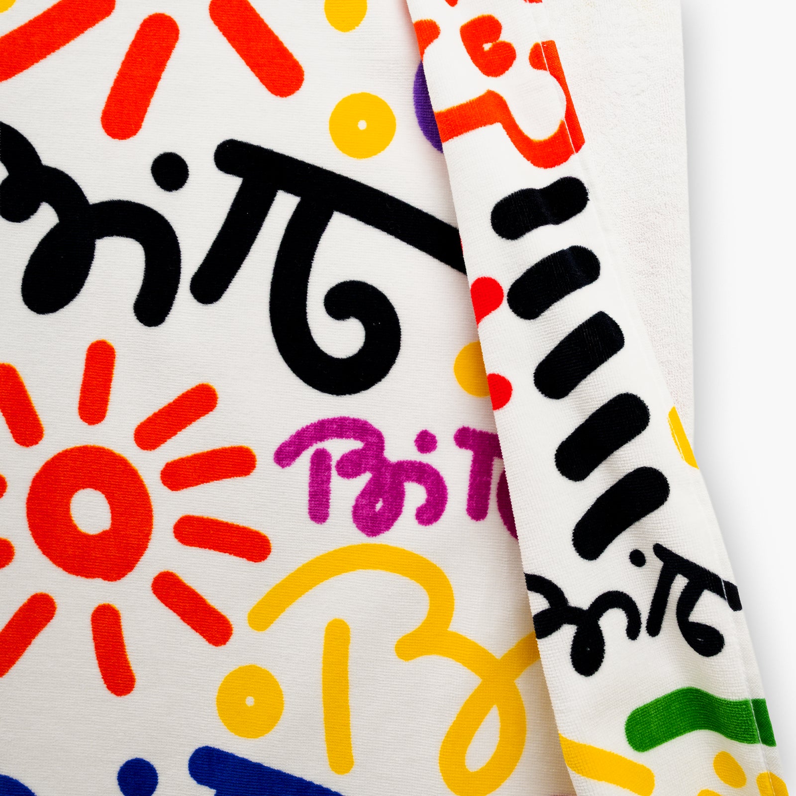 Graffiti Color Britto XL Luxury Beach Towel