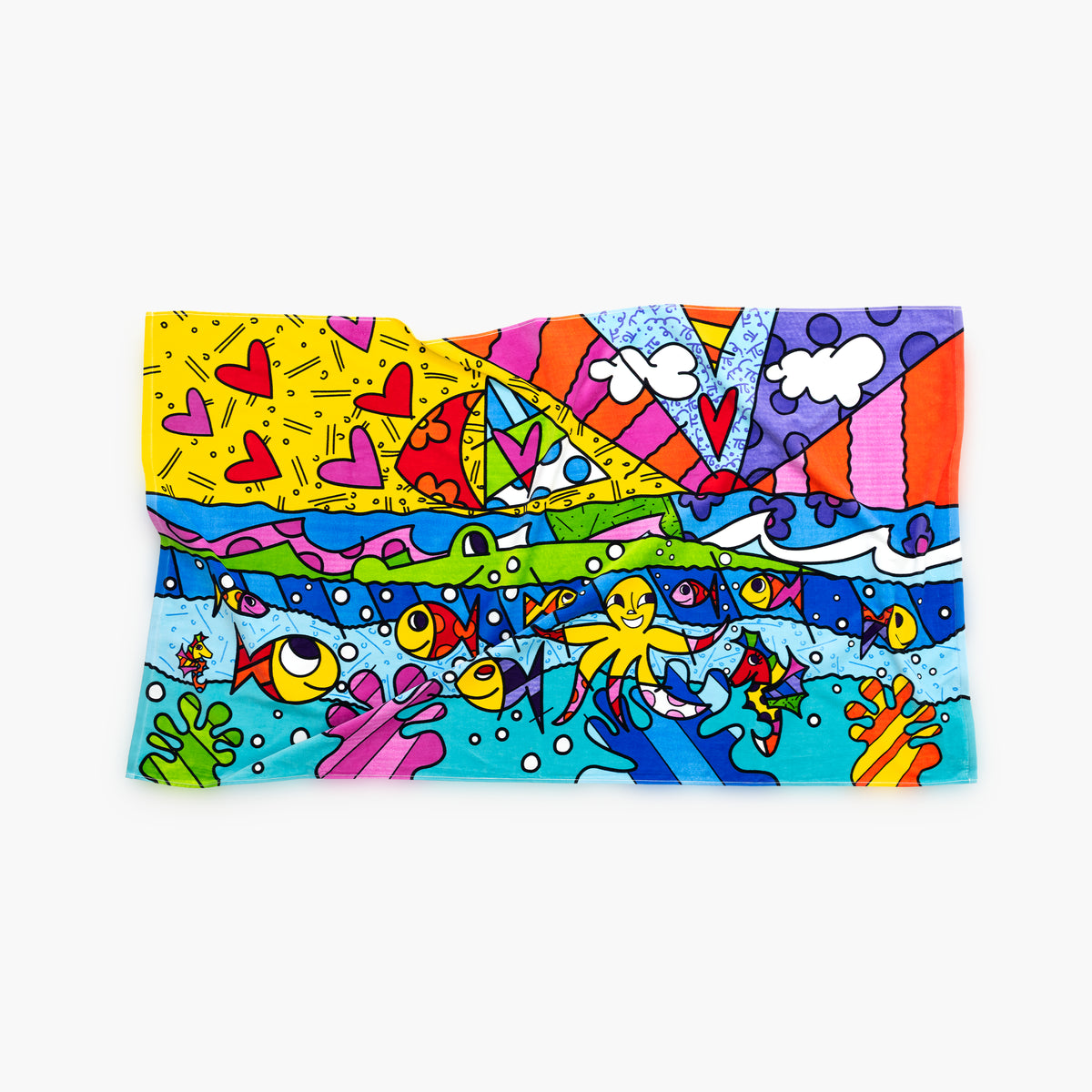 H2O Britto XL Luxury Beach Towel