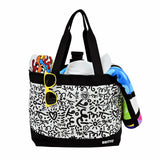 BRITTO® Tote Bag - Graffiti Black