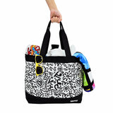 BRITTO® Tote Bag - Graffiti Black