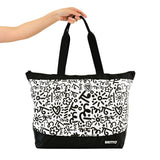 BRITTO® Tote Bag - Graffiti Black