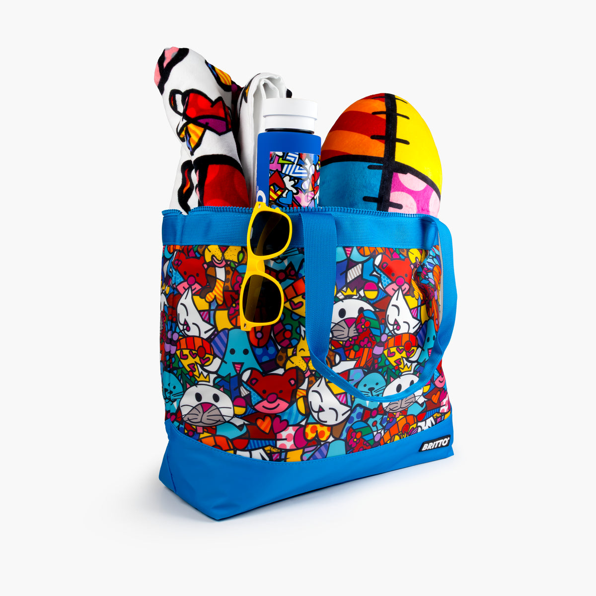 Best Friends Britto Tote Bag