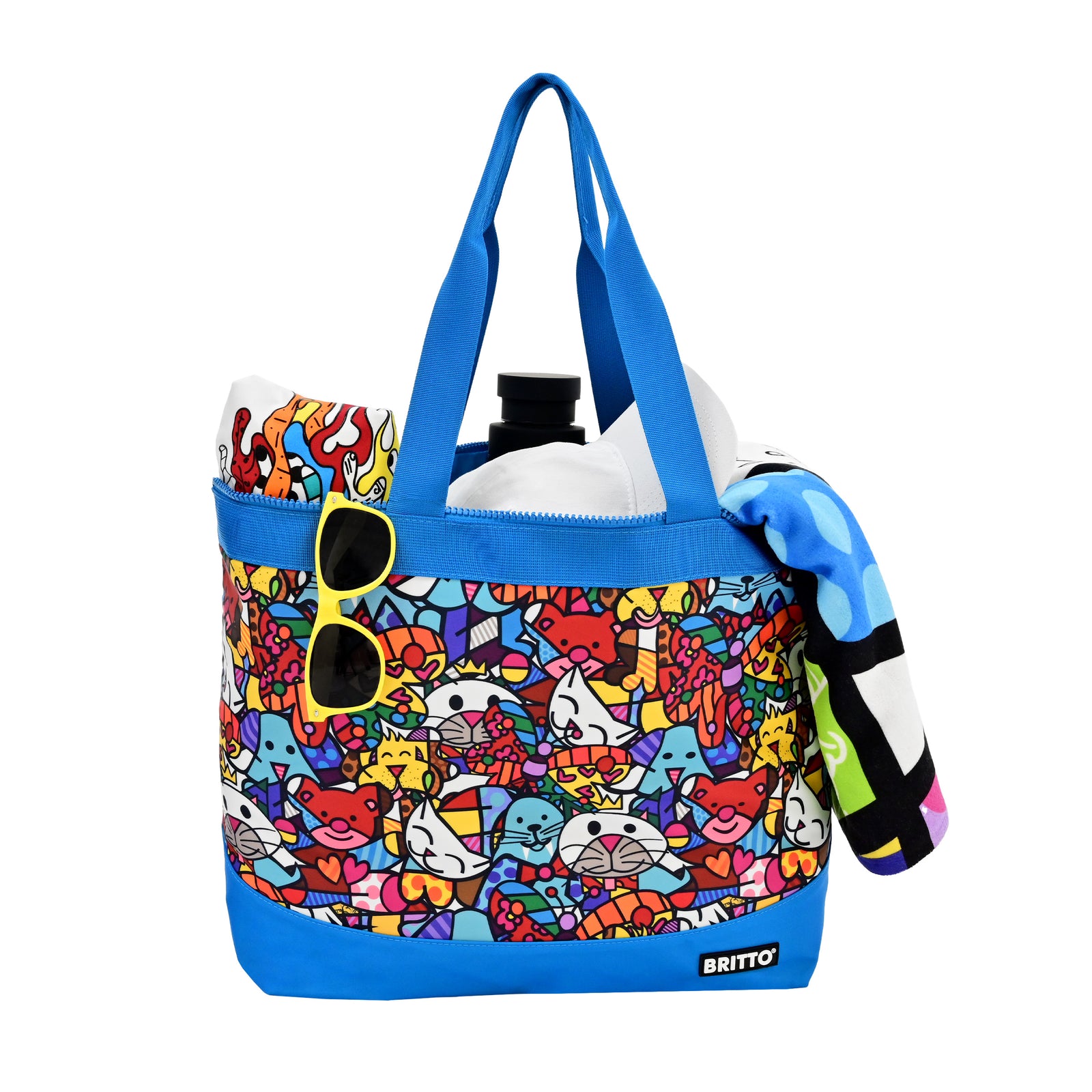 Best Friends Britto Tote Bag