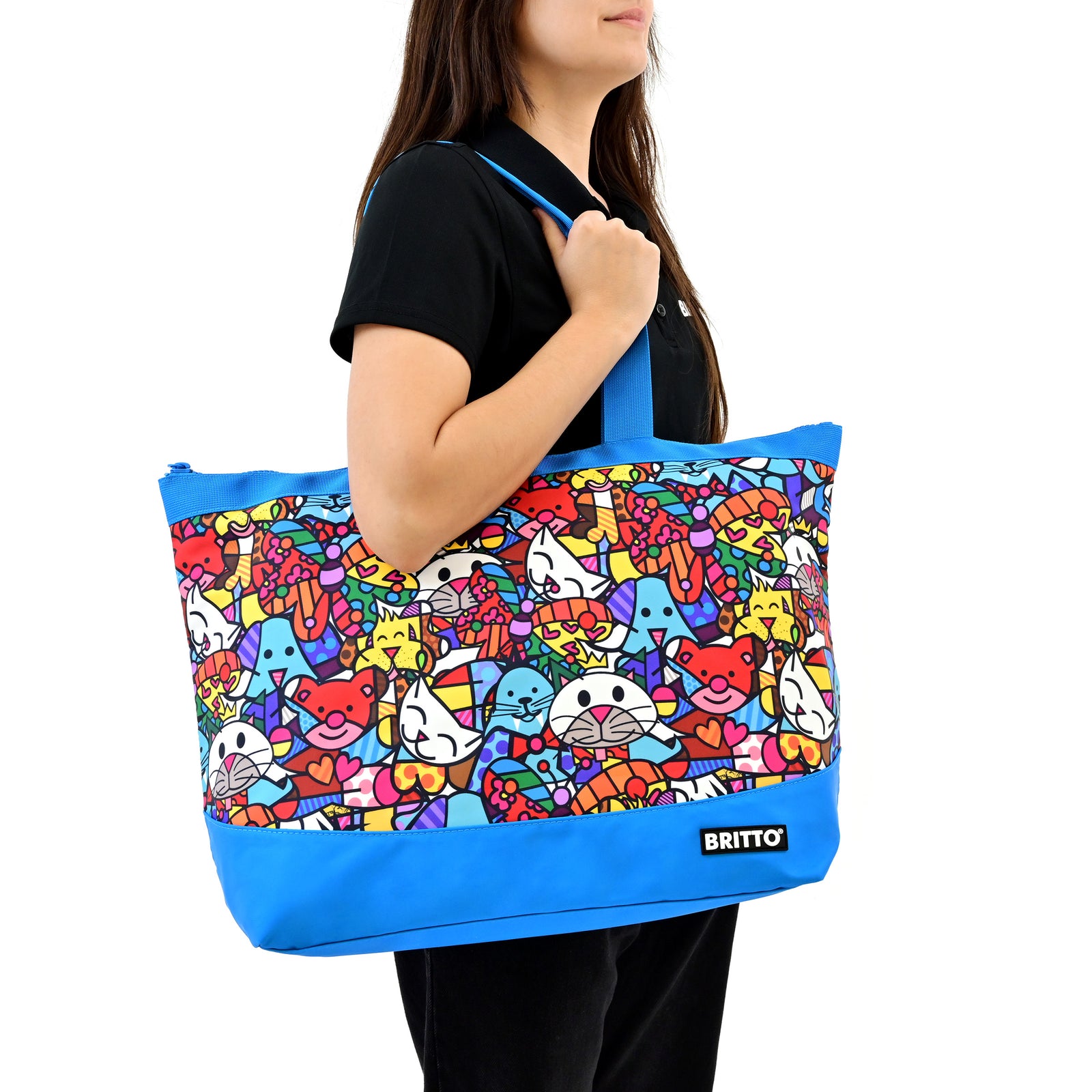 Best Friends Britto Tote Bag