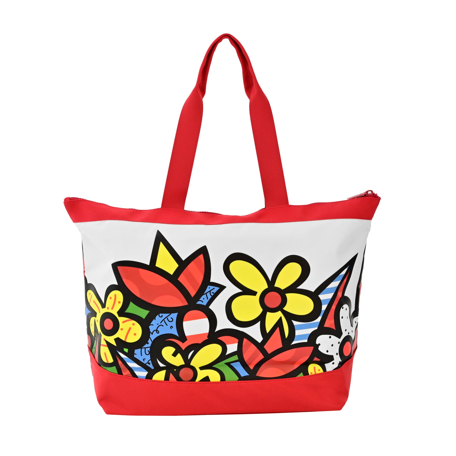 Flowers Britto Tote Bag