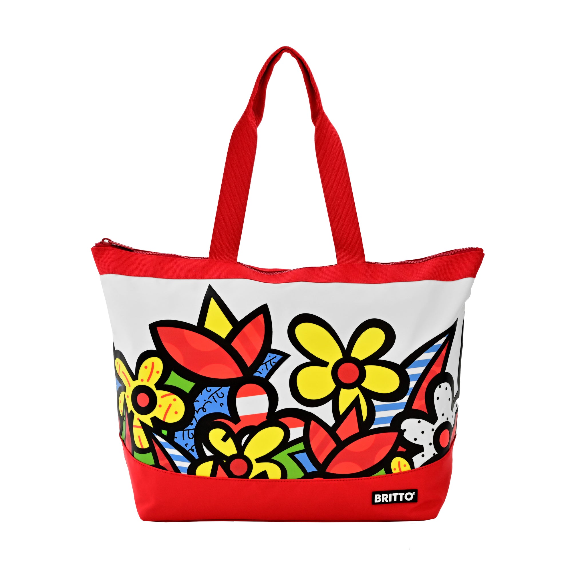 Flowers Britto Tote Bag - Shop Britto