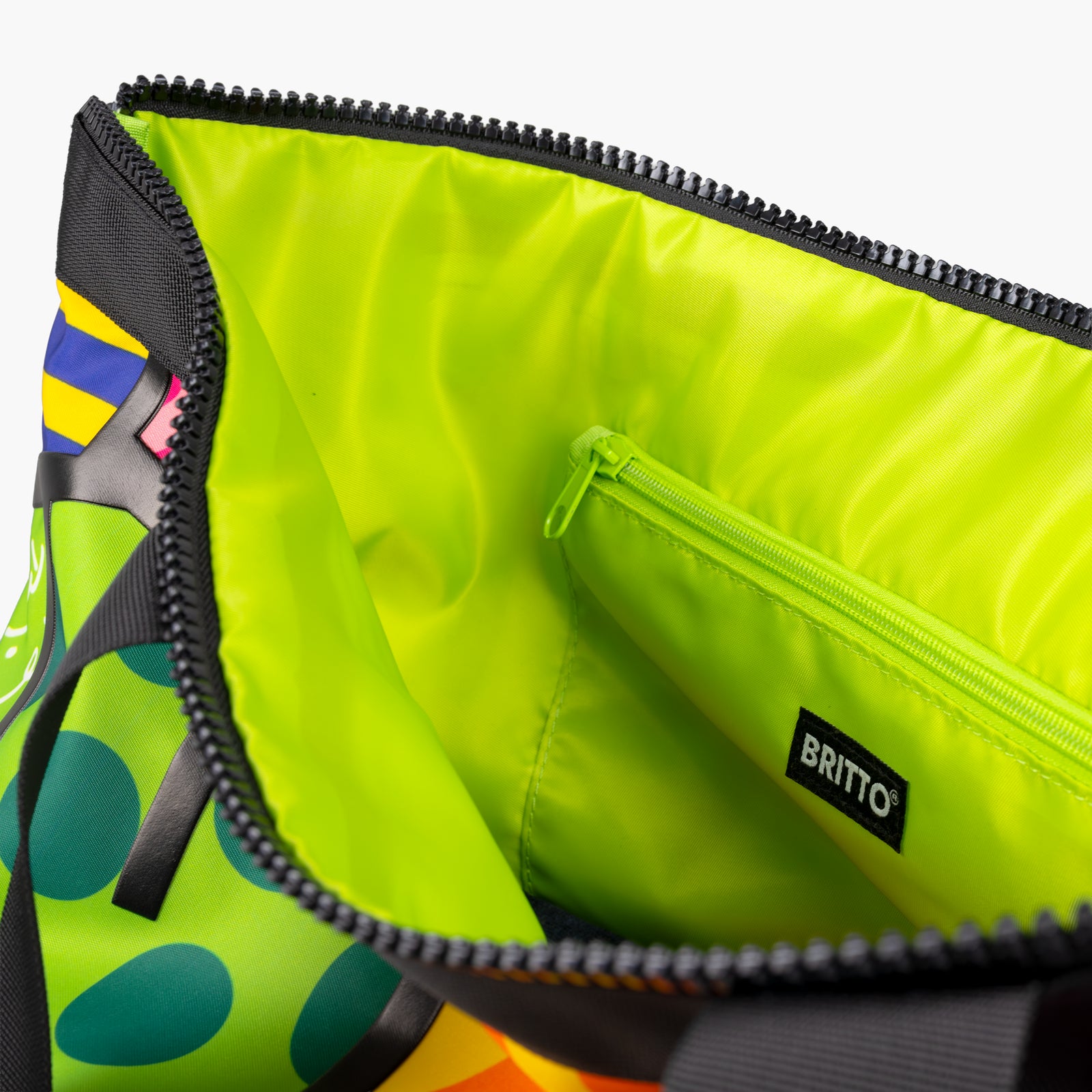 Colorful Landscape Britto Tote Bag