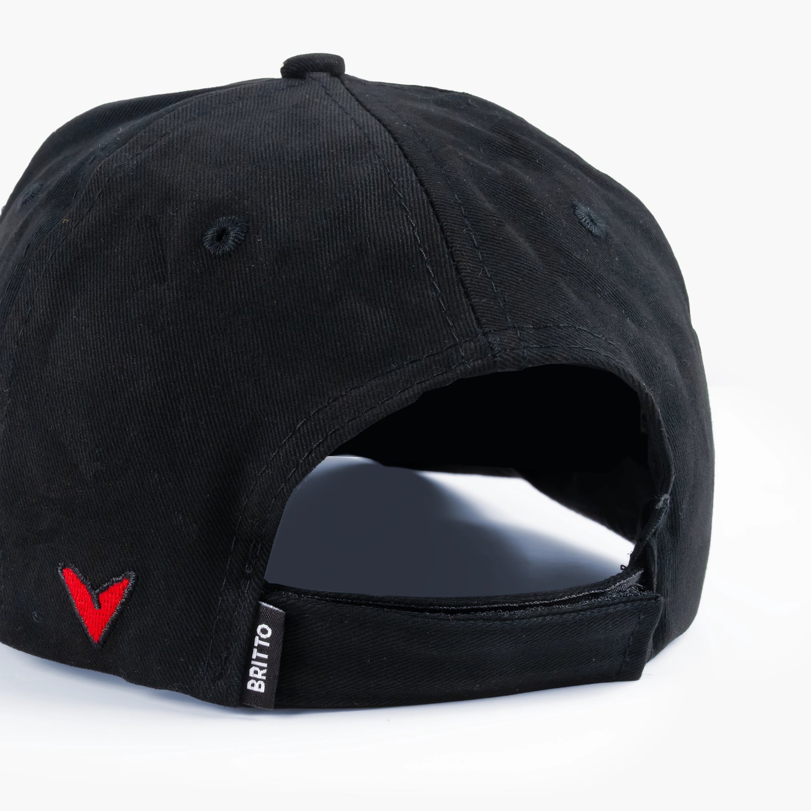 Black with Heart Britto Hat
