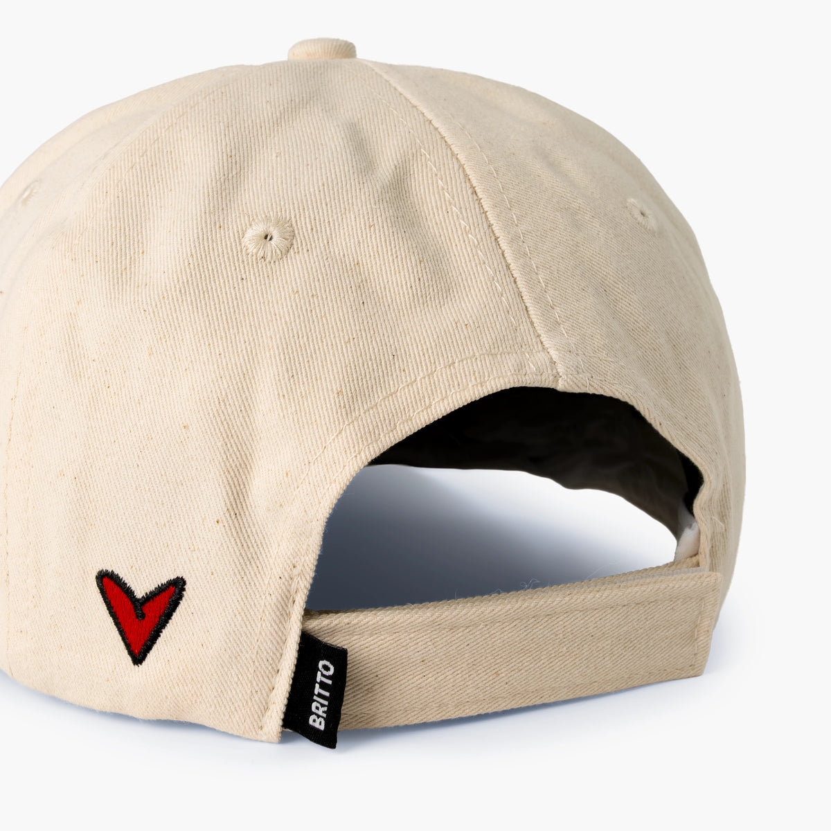 Natural with Heart Britto Hat