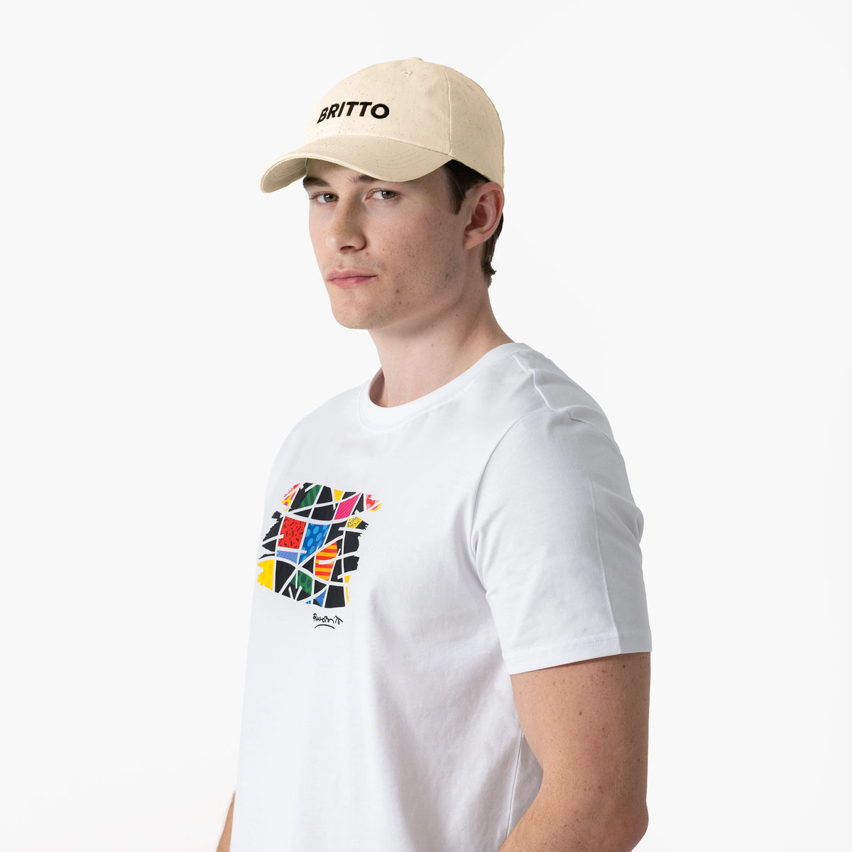 Natural with Heart Britto Hat