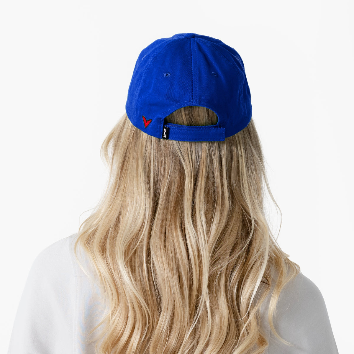 Blue with Heart Britto Hat