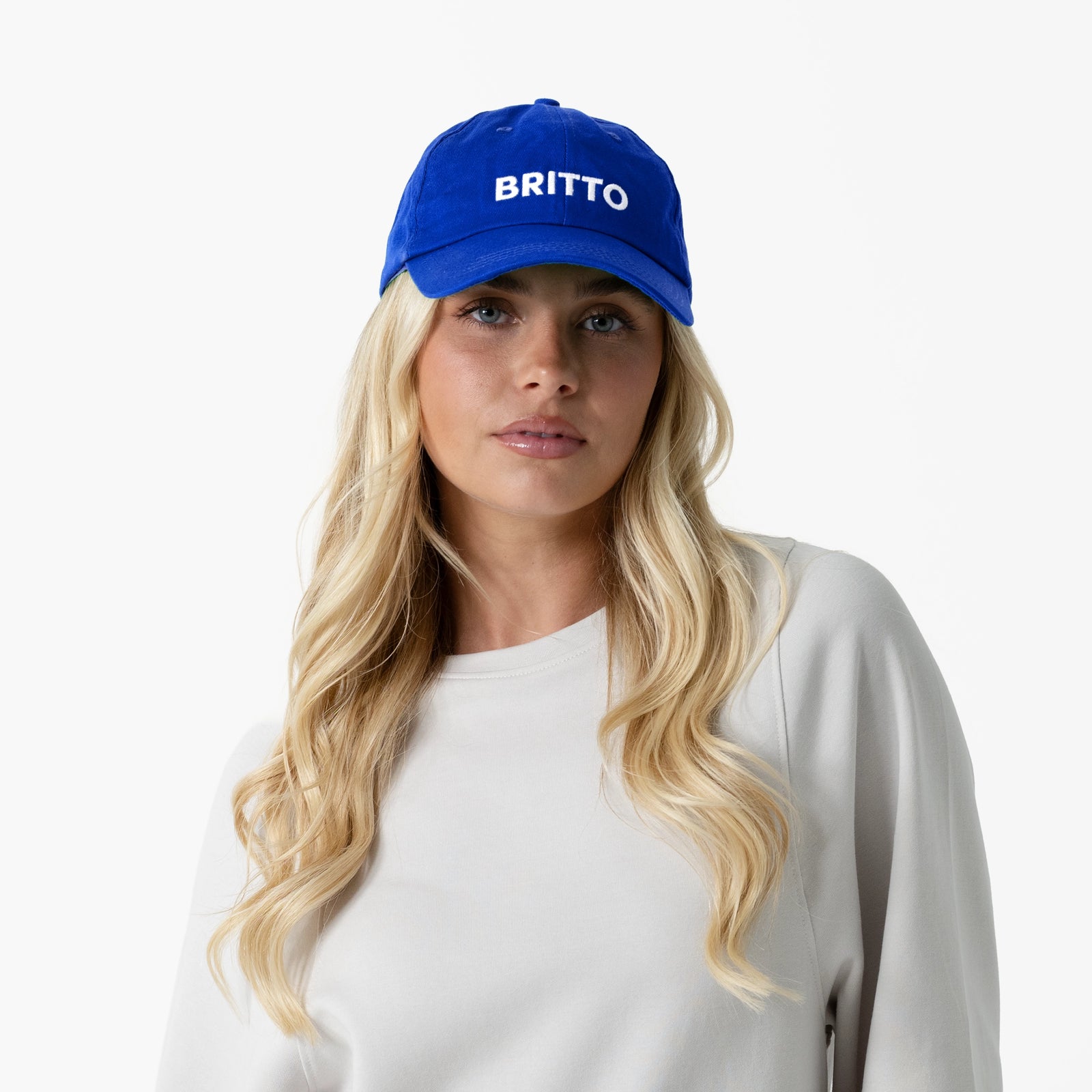 Blue with Heart Britto Hat