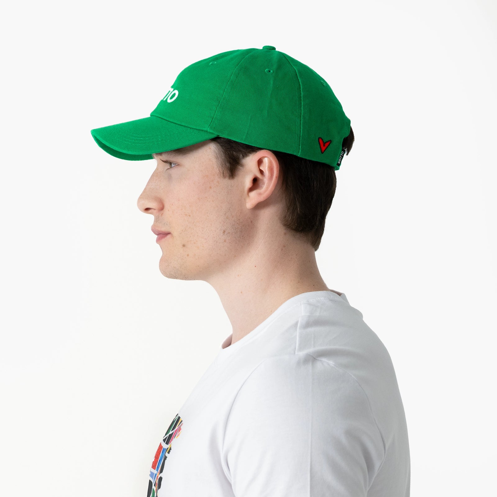 Green with Heart Britto Hat