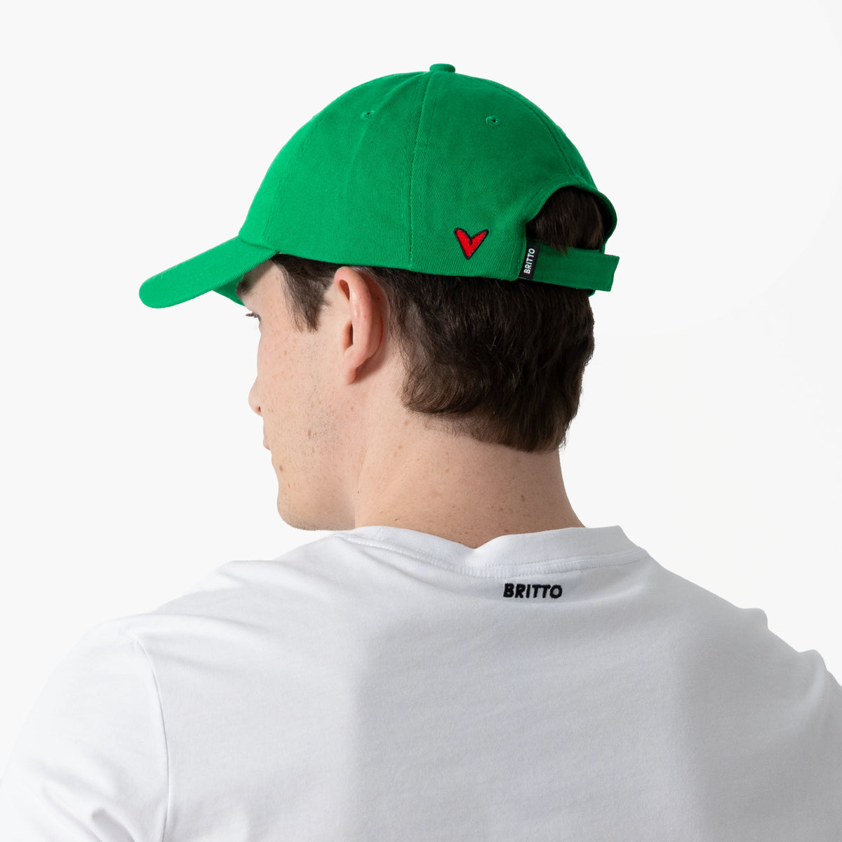 Green with Heart Britto Hat