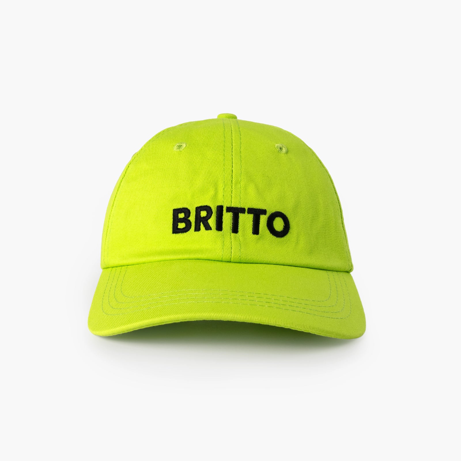 Lime Green with Heart Britto Hat