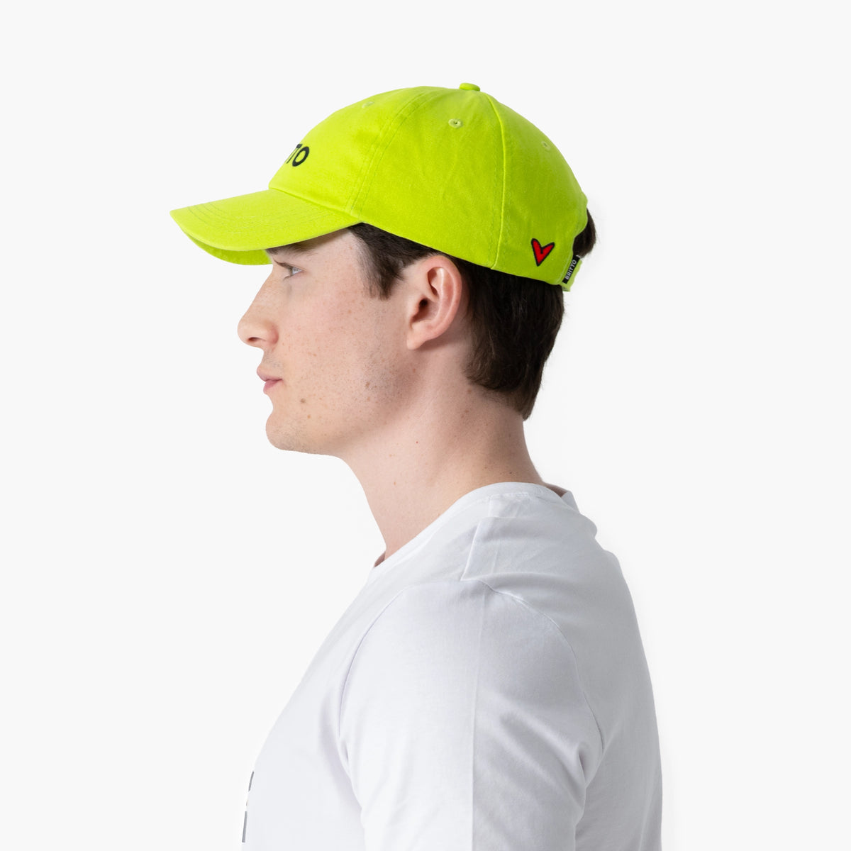 Lime Green with Heart Britto Hat