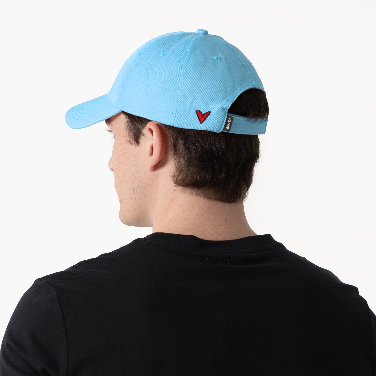Baby Blue with Heart Britto Hat