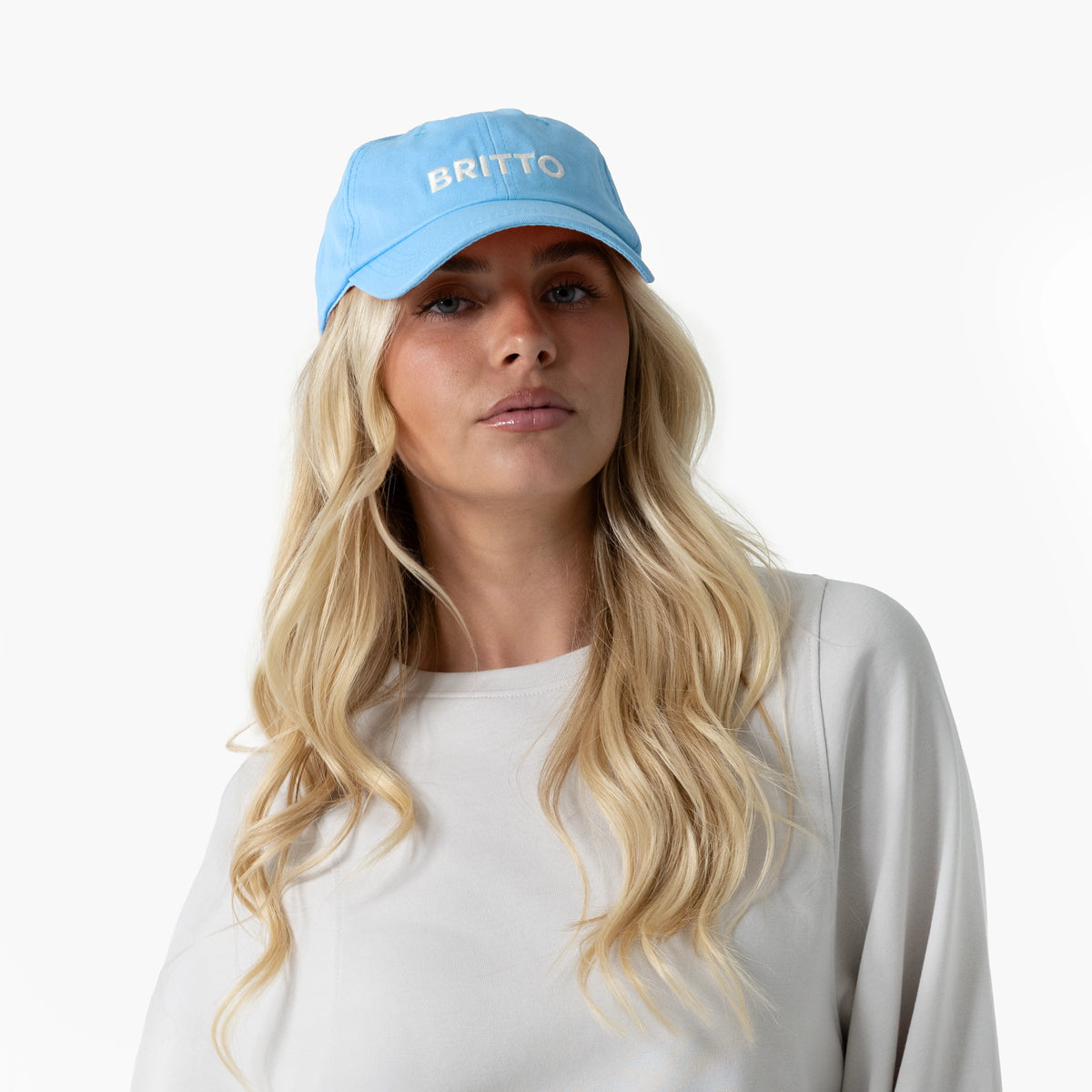 Baby Blue with Heart Britto Hat