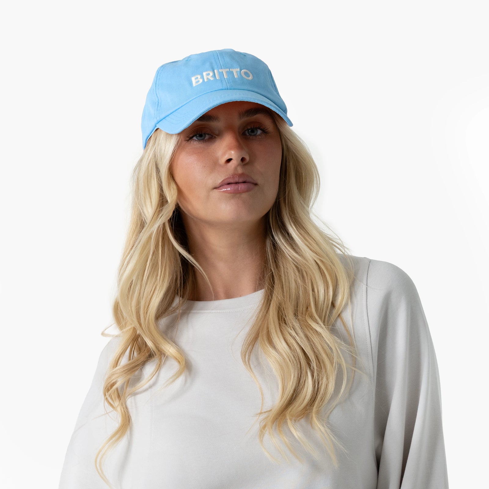 Baby Blue with Heart Britto Hat