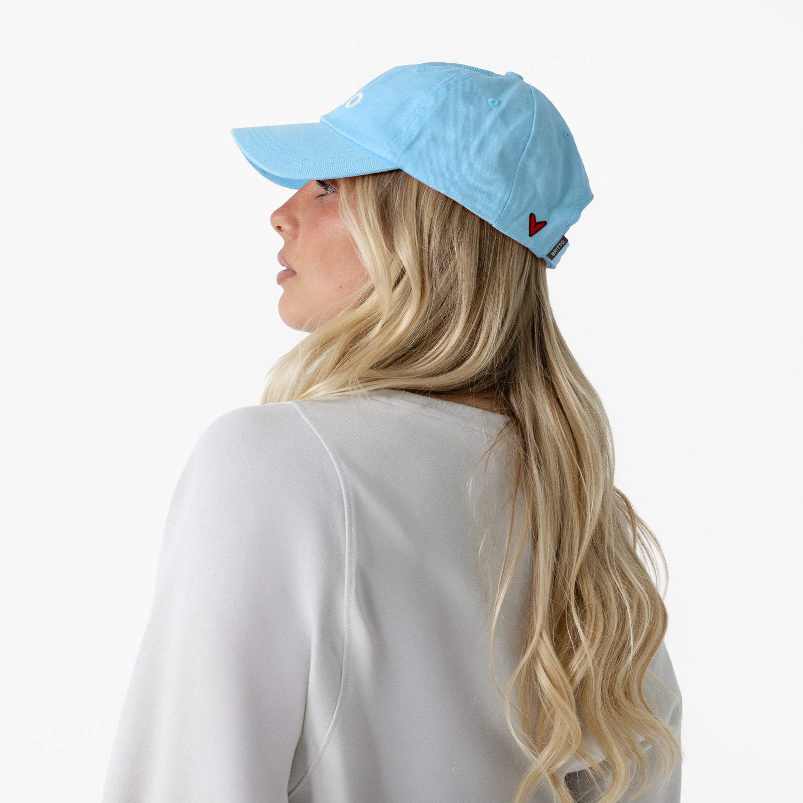 Baby Blue with Heart Britto Hat