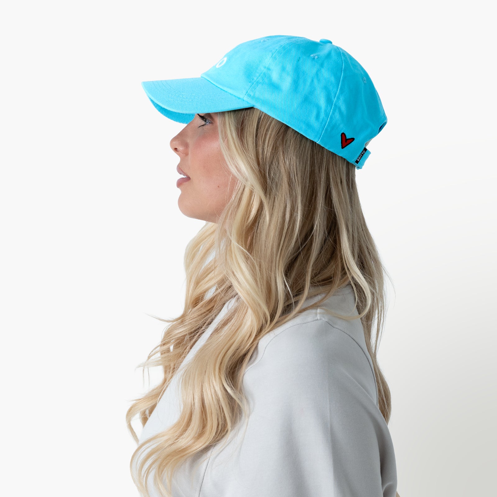 Ultra Blue with Heart Britto Hat