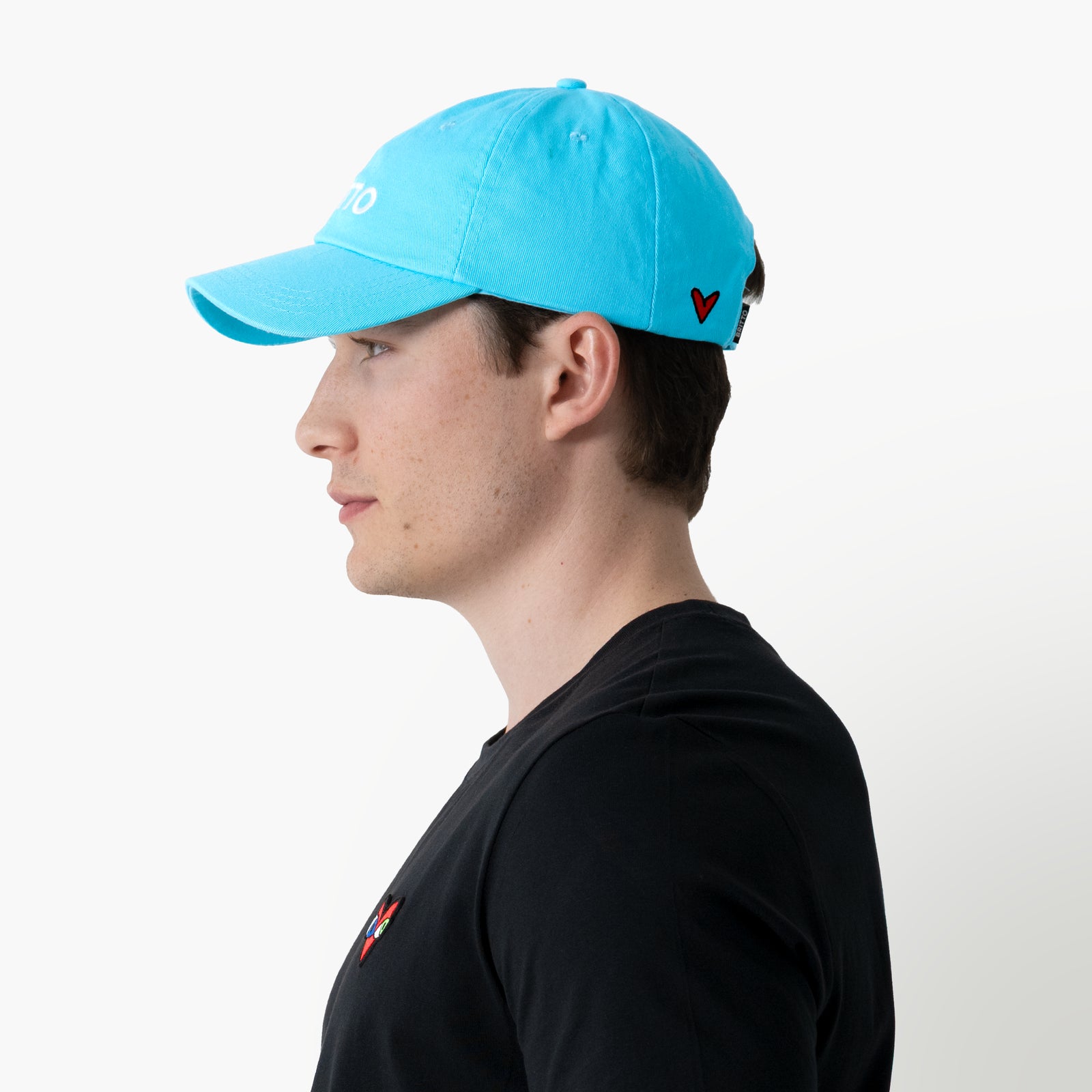 Ultra Blue with Heart Britto Hat