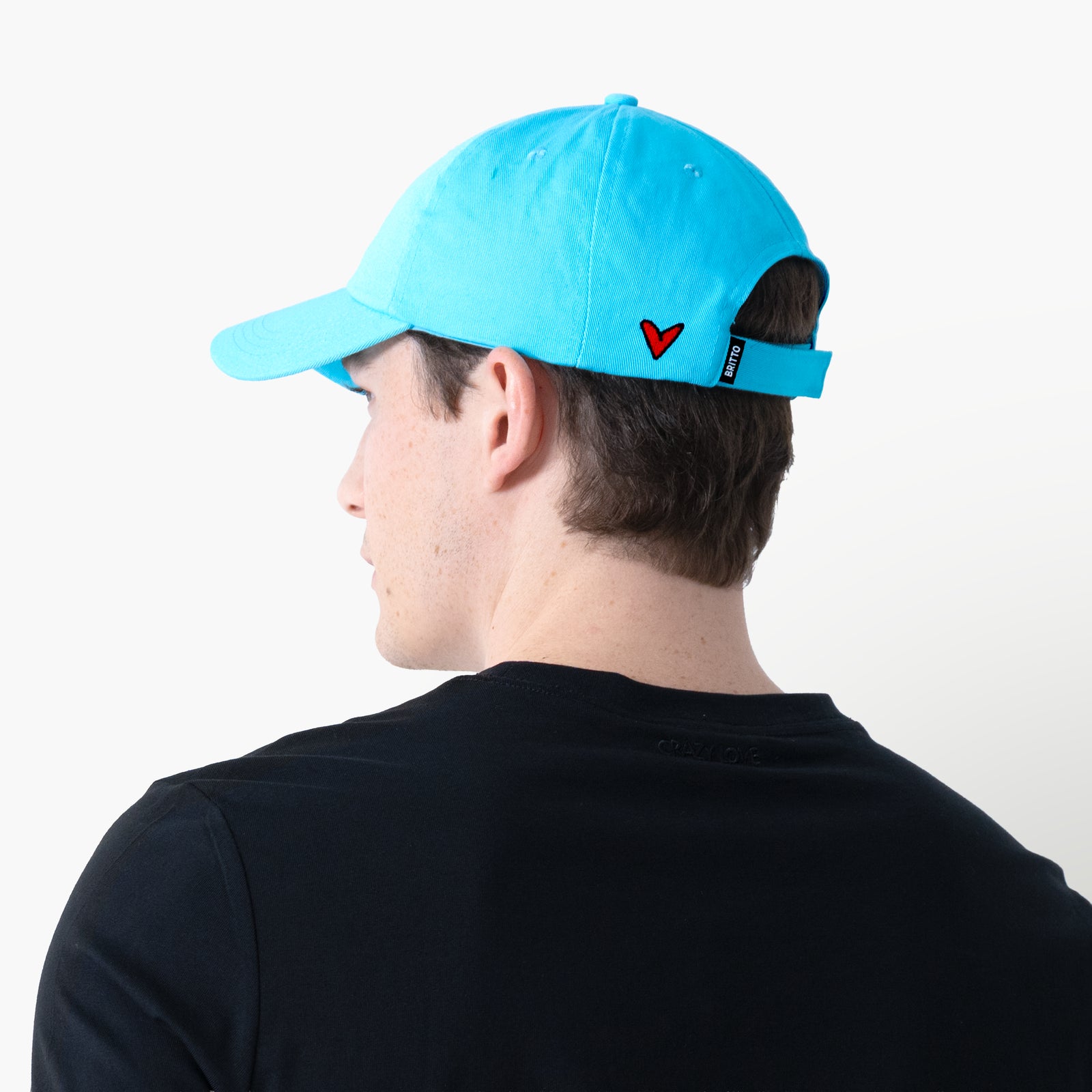 Ultra Blue with Heart Britto Hat